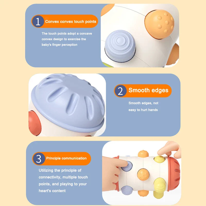 Sensory Baby Roll™ – Kryb & Grib – Sensorisk Legetøj