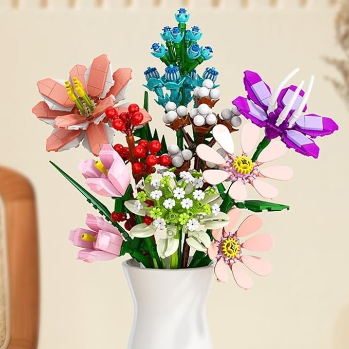 Flower Bouquet™ - Advent Calendar Building Blocks – Christmas Countdown Blind Box