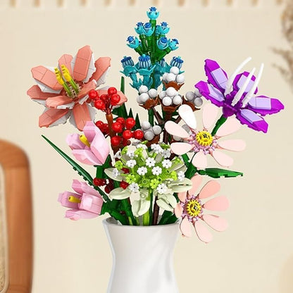 Flower Bouquet™ - Advent Calendar Building Blocks – Christmas Countdown Blind Box