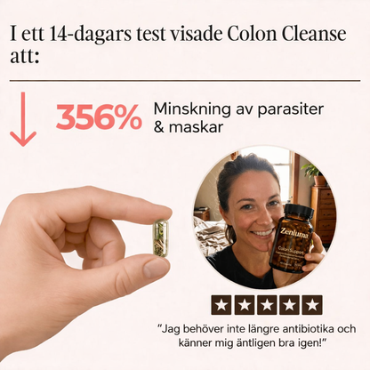 Colon Support – Slip af med parasitter, rens tarmene og føl dig lettere