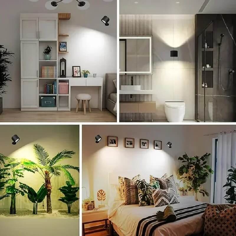 NordGlow – Magnetisk Dubbel LED-Vägglampa