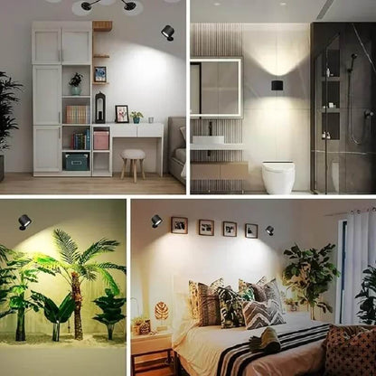 NordGlow – Magnetisk Dubbel LED-Vägglampa