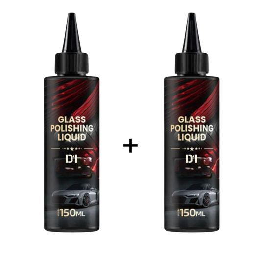 Cleaner Pro° GlassPolisher 1+1 GRATIS: Rense- og poleringsvæske til bilruder