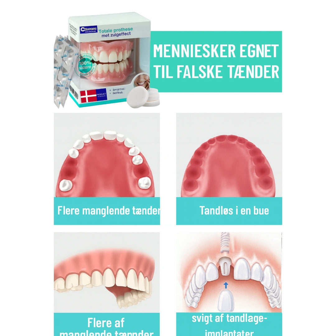 Novela™ – Komplet protese med sugeeffekt