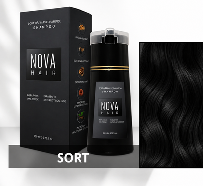 Nova farveshampoo – Fri for ammoniak, hydrogenperoxid og PPD.