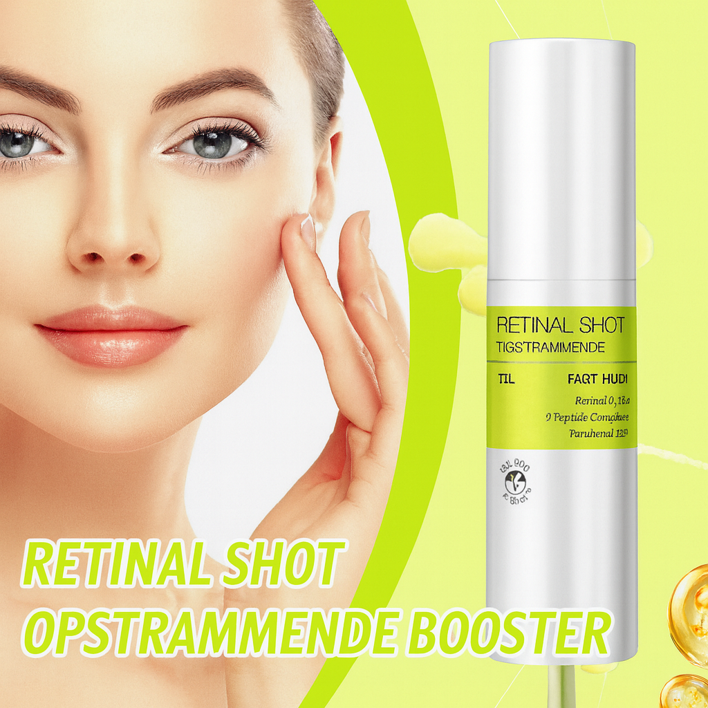 NovaMaxGlow™ Retinol Shot-  strålende hudpositionering.