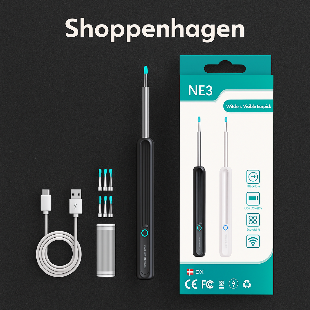 Shoppenhagen™ – Smart ørerens med avanceret teknologi
