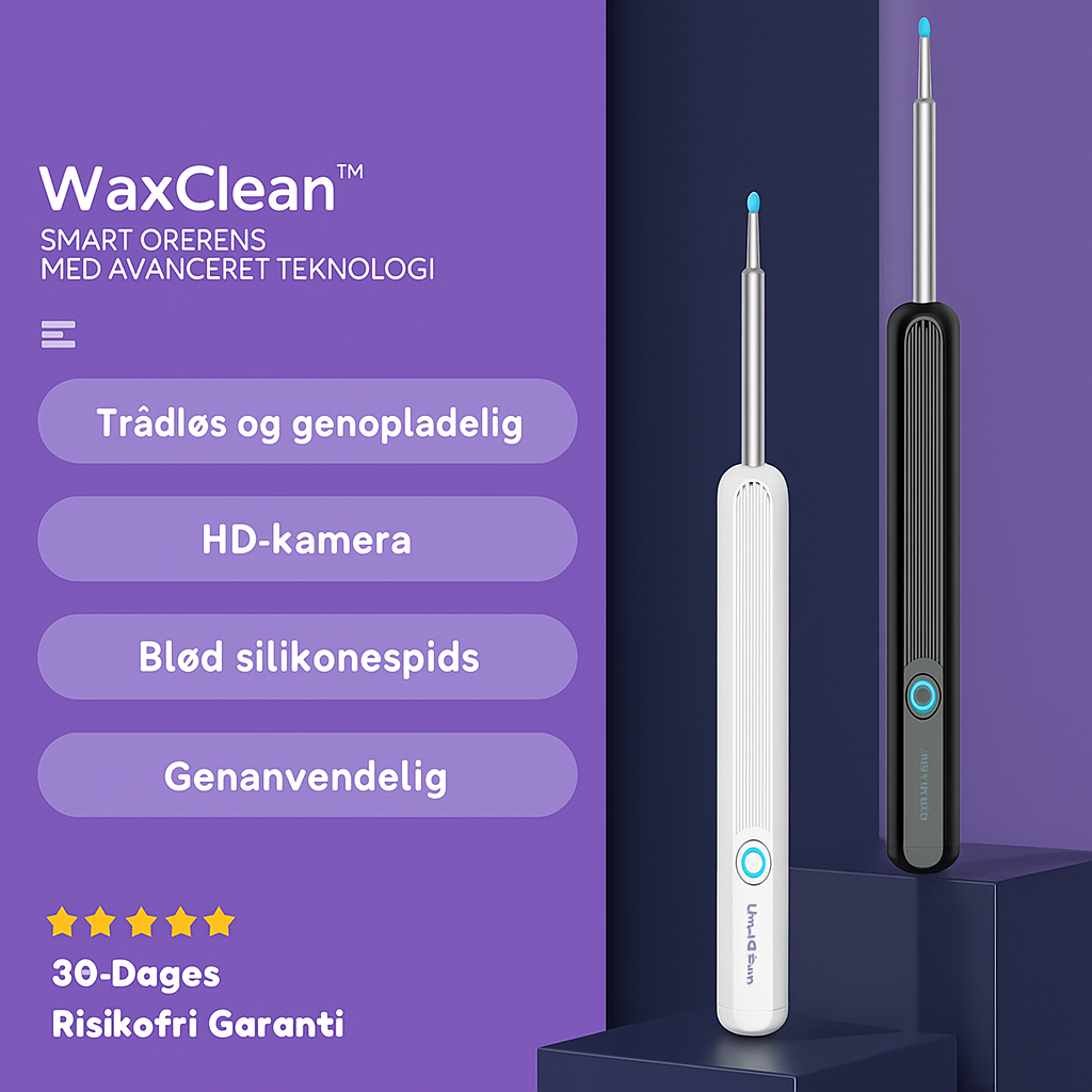 Shoppenhagen™ – Smart ørerens med avanceret teknologi