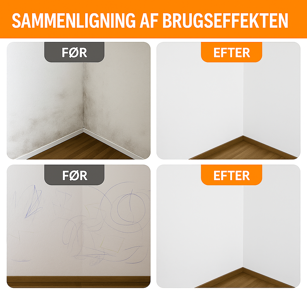 RepaPaint™ Genskaber Små Maling- og Vægfejl på Sekunder