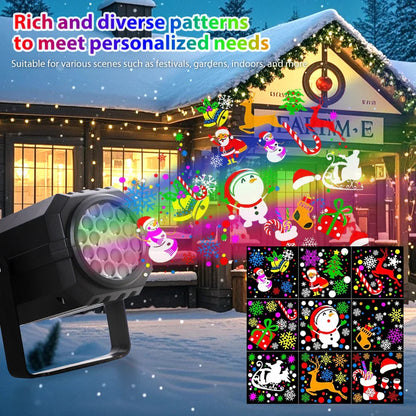 Ledsen™ ChristmasProjector: Dejlig Magisk Jul Projektor Dekoration Lys