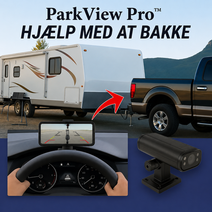 ParkView Pro™ Bakkamera – Sikker parkering uden stress og gætteri