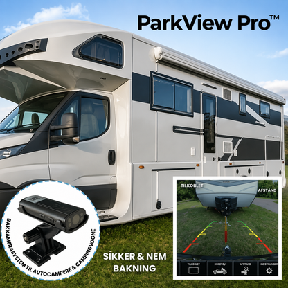 ParkView Pro™ Bakkamera – Sikker parkering uden stress og gætteri