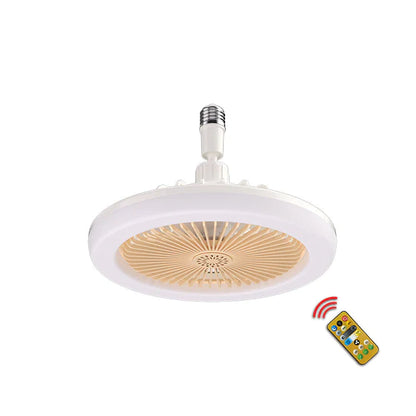 2-i-1 ventilator og loftlampe med fjernbetjening
