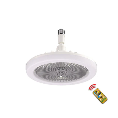 2-i-1 ventilator og loftlampe med fjernbetjening
