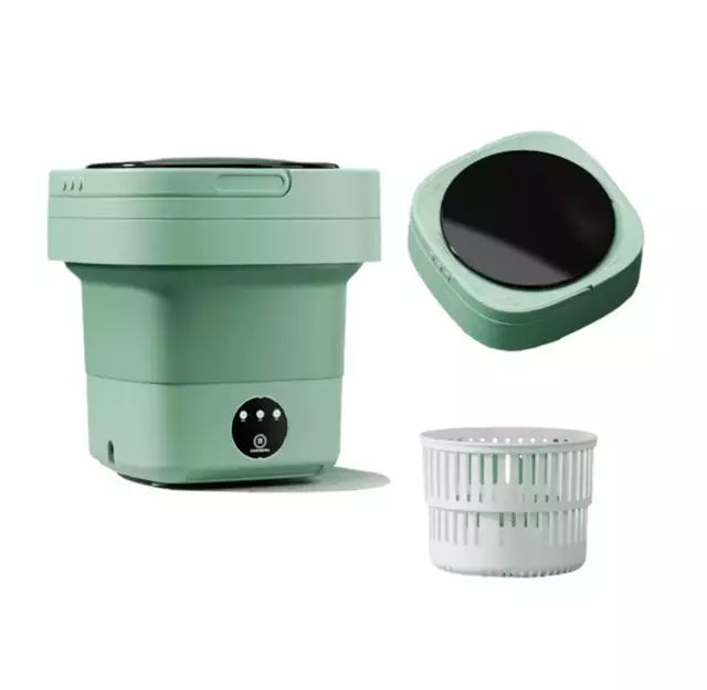 Bærbar & Sammenklappelig Vaskemaskine