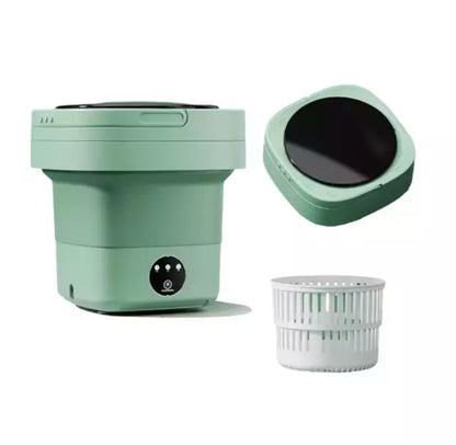 Bærbar & Sammenklappelig Vaskemaskine