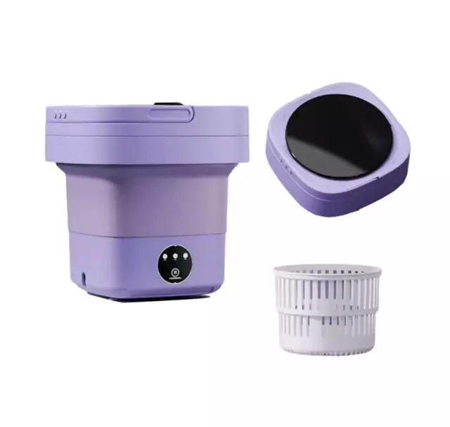 Bærbar & Sammenklappelig Vaskemaskine