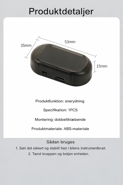 Anti-frost forrudeovertræk