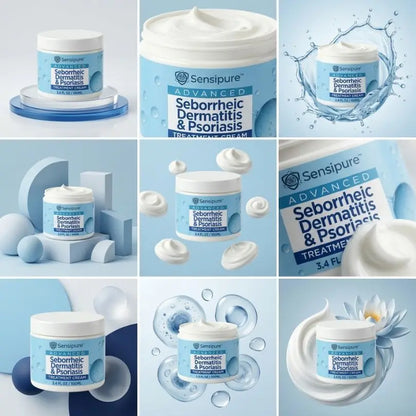 Sensipure™ Skin Relief Cream | Hurtigvirkende lindring mod skældannelse, afskalning og tør hud