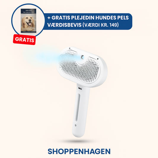 Steami Pro™ Professionel Pelsplejebørste til Kæledyr