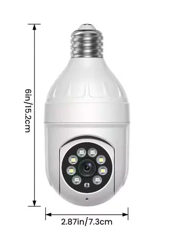 BulbCam 355°™ | Sikkerhedskamera i form af en lyspære