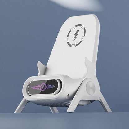 TrådløsHolder | Multifunktionel trådløs hurtigoplader med telefonstand