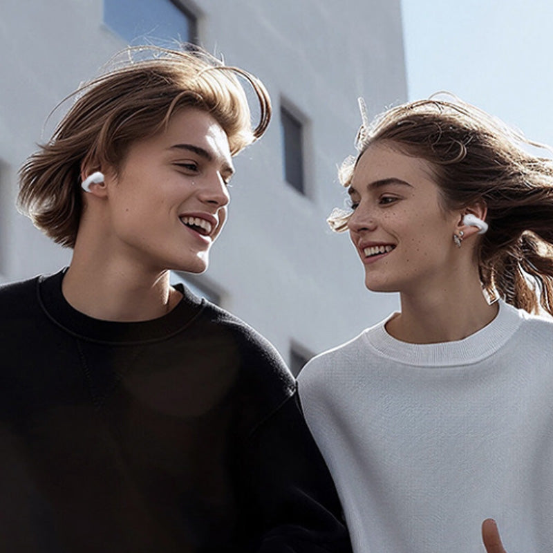 SmartEarbuds: Trådløs Øreklips Bluetooth-Ørepropper Med Smart Skærm Display