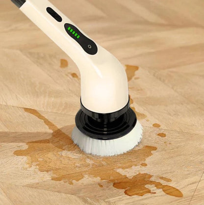 9-in-1 Electric Cleaning Brush™ - 6 Interchangeable Heads with IPX7 Waterproof Rating for Bathroom & Car Cleaning 🚿🚗🧽 50% OFF LIMITED SALE! ✨