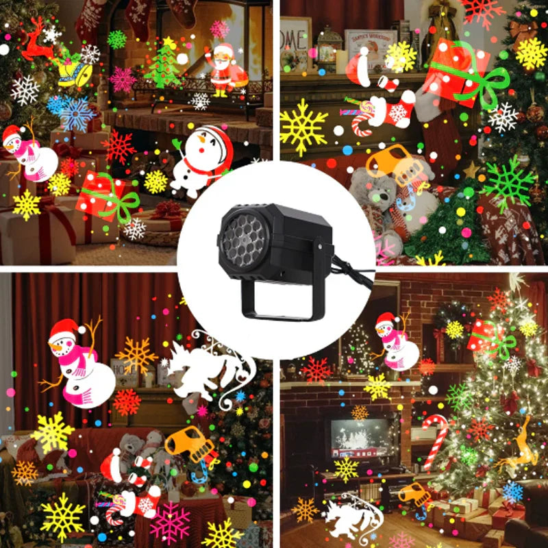 Ledsen™ ChristmasProjector: Dejlig Magisk Jul Projektor Dekoration Lys