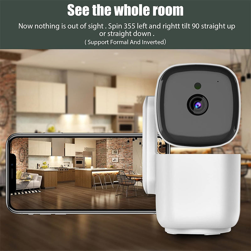 Wi-Fi smart sikkerhedskamera til hjemmet med nattesyn