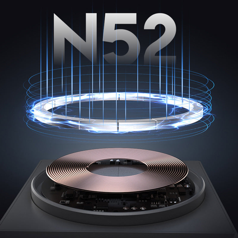 3-i-1 Foldbar Magnetisk Trådløs Oplader – Hurtig opladning til telefon / smartwatch / ørepropper: Kompakt & sikker!