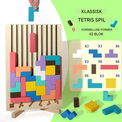 TetrisPlay Board ™ - Sjovt og lærerigt puslespil