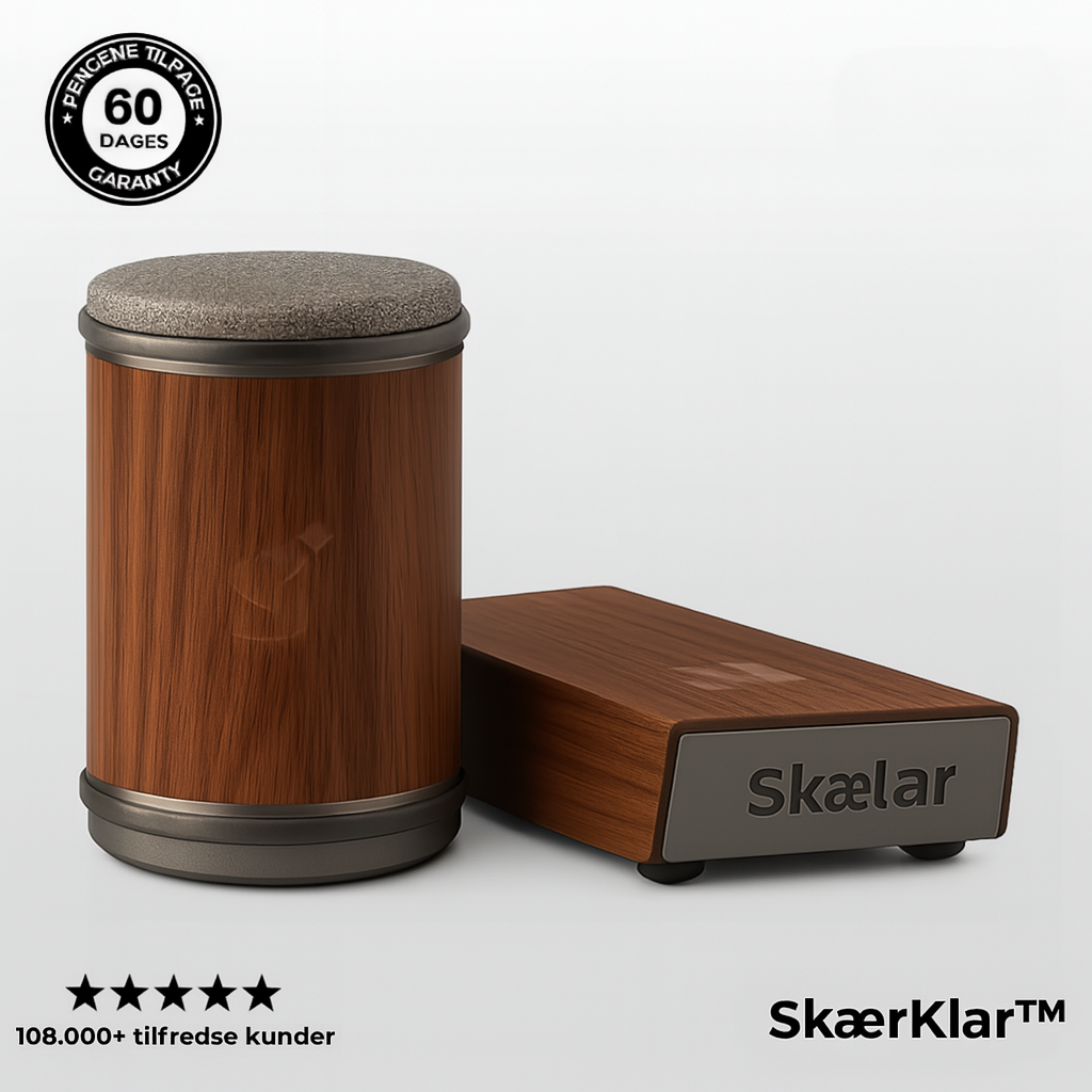 SkæreKlar™ ™ - Dit kniv har aldrig været så skarp før!