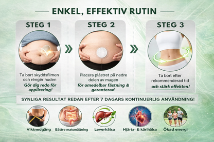 Zycon® Nano Micronålsplåster – 28 dagars metabolismstöd