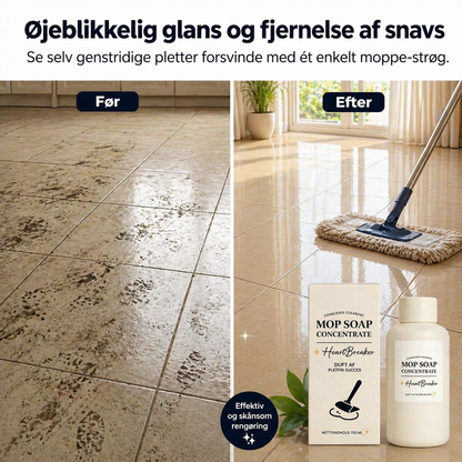 ✨ Hurtigtørrende, dybderensende gulvrengøringsmiddel 🐾