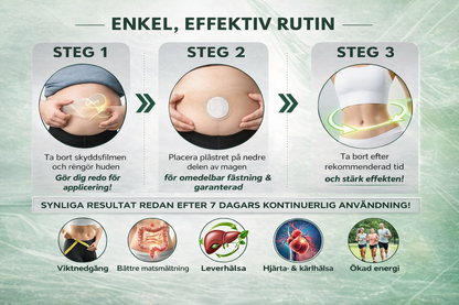 Zycon® Nano Micronålsplåster – 28 dagars metabolismstöd